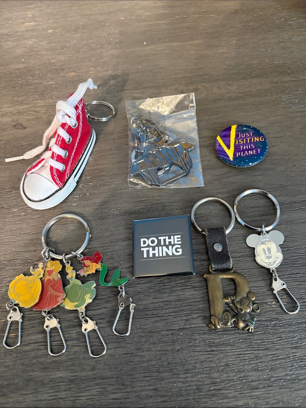 Keychain Accessory - Fun Bag Charm Disney and more